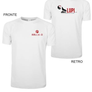 T-shirt uomo rally-o asd lupi