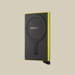SECRID cardprotector portafogli for-magsafe nero lime