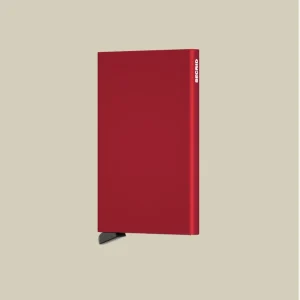 SECRID cardprotector portafogli minimal rosso