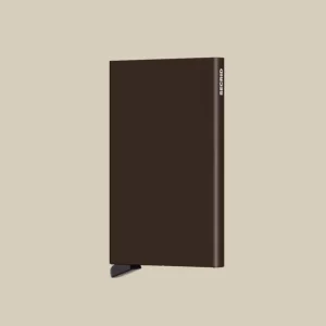 SECRID cardprotector portafogli minimal brown
