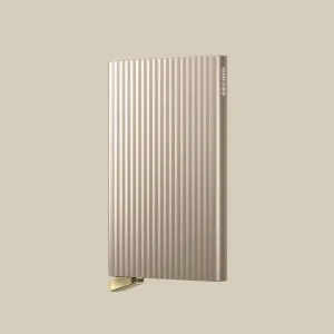 SECRID Premium Cardprotector+ fluted cashmere