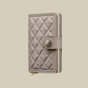 SECRID mini portafoglio Miniwallet Premium Miniwallet+ emboss gesso