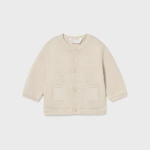 Cardigan in filo neonato Mayoral