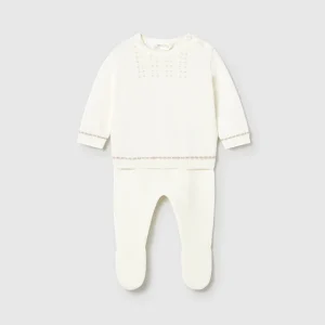 Completo tricot 2 pezzi neonato Mayoral