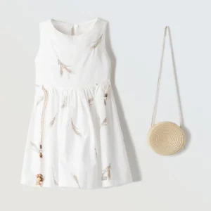 Vestito con borsa bambina