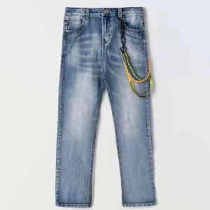 Jeans con catena ragazzo