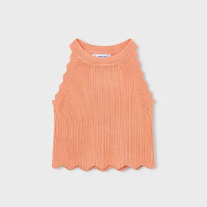 Top traforato bambina Mayoral