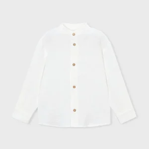 Camicia in lino bambino Mayoral