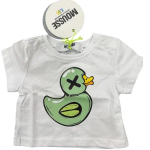 Maglietta a maniche corte con grafica neonato