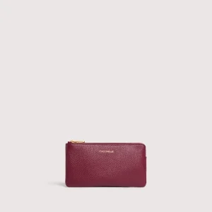 COCCINELLE bustina mini ALIAS in pelle ribes