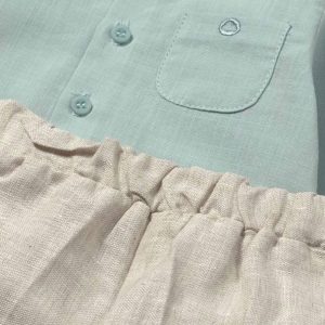 Completo pantalone e camicia neonato Mayoral