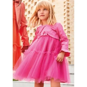 Abito cerimonia Sarabanda coprispalle elegante rosa