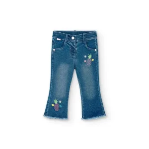Jeans a zampa per Bimba Boboli 208044