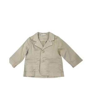 Giacca elegante beige colore beige scuro per Bimbo Minibanda 3S662