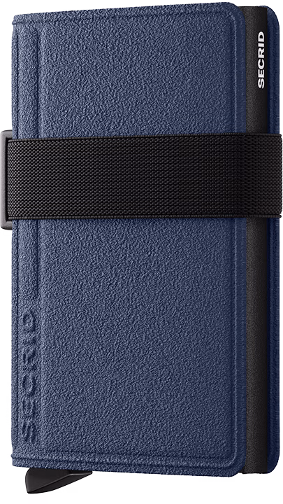 SECRID Bandwallet liba portacarte con fascia blu nero