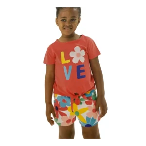 Boboli completo corto bambina estate colorato e comodo