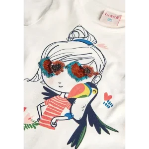 Maglietta per Bambina da 12mesi a 8anni Boboli 201058