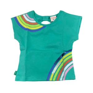 Maglietta bambina manica corta Boboli colorata e comoda
