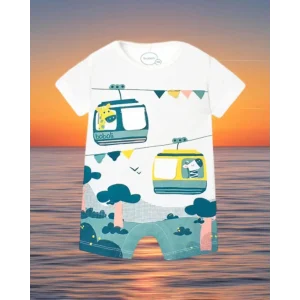 Tutina corta colorato Per Bambino Boboli 138237