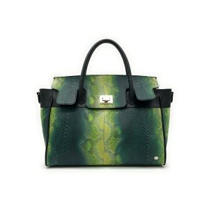 Iconica – Borsa Pitone – Verde