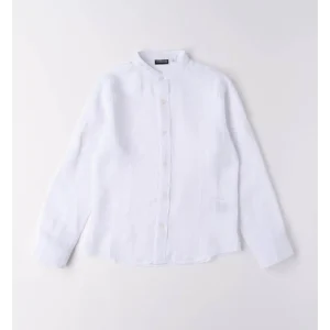 Camicia 100% lino ragazzo da 8 a 16 anni Sarabanda 06313