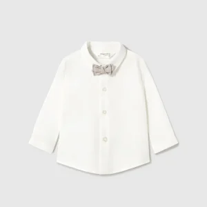 Camicia manica lunga papillon