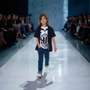 CAMICIA NERA MANICA CORTA BIKKEMBERGS BK3262