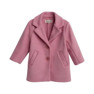 Cappotto Rosa Foderato Bambina | Elegante e Casual