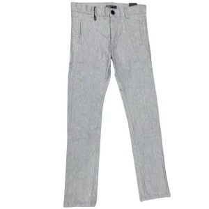 Pantalone celeste modello Slimfit regolabile in vita per Ragazzo 8-16anni SARABANDA 0U331