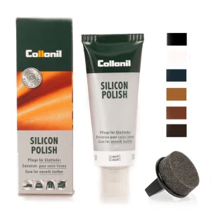 Lucido Silicon Polish per Scarpe in Pelle con Applicatore Omaggio Collonil