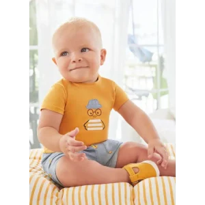 Completo corto Pulcino da 2pz per Bimbo Da 0mesi A 18mesi Mayoral 1208