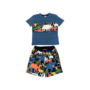 COMPLETO ESTIVO MULTICOLORE BOBOLI 301071