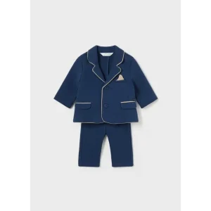 Completo giacca, pantalone e camicia neonato 0-18mesi Mayoral 2893 2180