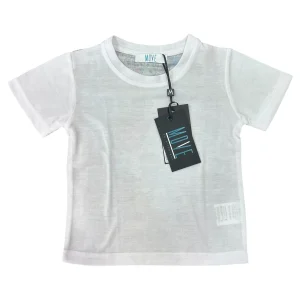 Maglietta a maniche corte con stampa sul retro baby maschio MOVE