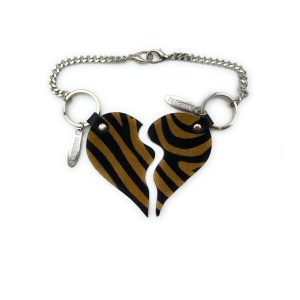 Portachiavi Cuore condiviso – Tigrato