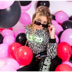 Felpa corta con cappuccio per Ragazza da 8anni a 16anni Dimensione Danza DZ24S081