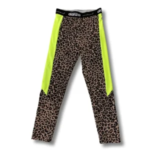 Dimensione Danza leggings maculati bambina 8-16 anni neon