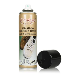 Shampoo Spray per Pulire oggetti in Camoscio e tessuto Prestige