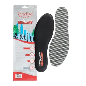 Solette Memory Foam per Scarpe Uomo e Donna  Prestige nero