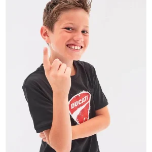 T-shirt con stampa Ducati per ragazzo da 8 a 16 anni Ducati G8633 J842