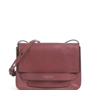 THE BRIDGE borsa a tracolla LUCREZIA large rosa orchidea