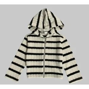 Felpa corta per bambina da 3anni a 8anni Y-Clù 357MYFBS25