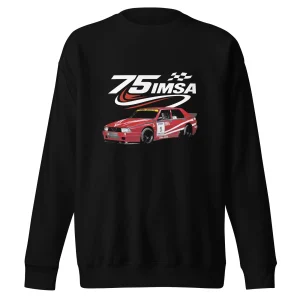 Felpa Girocollo Ispirata all'Alfa Romeo 75 IMSA - Abbigliamento Stile Motorsport