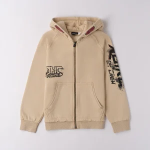 Felpa ragazzo con cappuccio