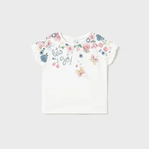 Maglietta stampata baby femmina