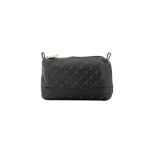 GHERARDINI Beauty case piccolo in tessuto softy EXCALIBUR NERO