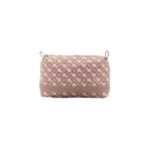 GHERARDINI Beauty case piccolo in tessuto softy MAUVE ROSA