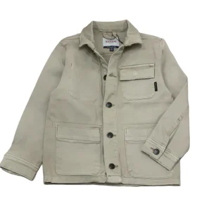 GIUBBOTTO DENIM BEIGE RETOUR RJB-051-605