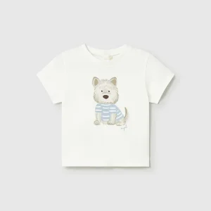 T-shirt cagnolino baby boy Mayoral