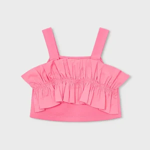 Top con volant bambina Mayoral